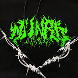MUNROLONDON™️ TOXIC WASH OUT HOODIE